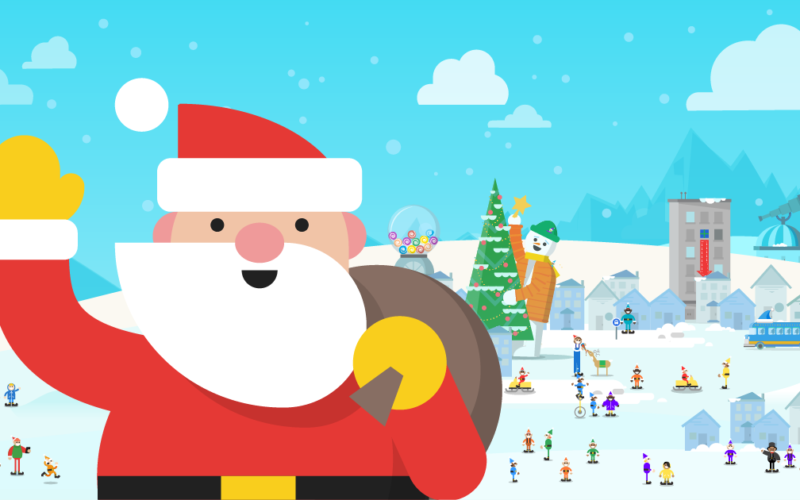 Google Gets Into The Holiday Spirit With Santa Tracker